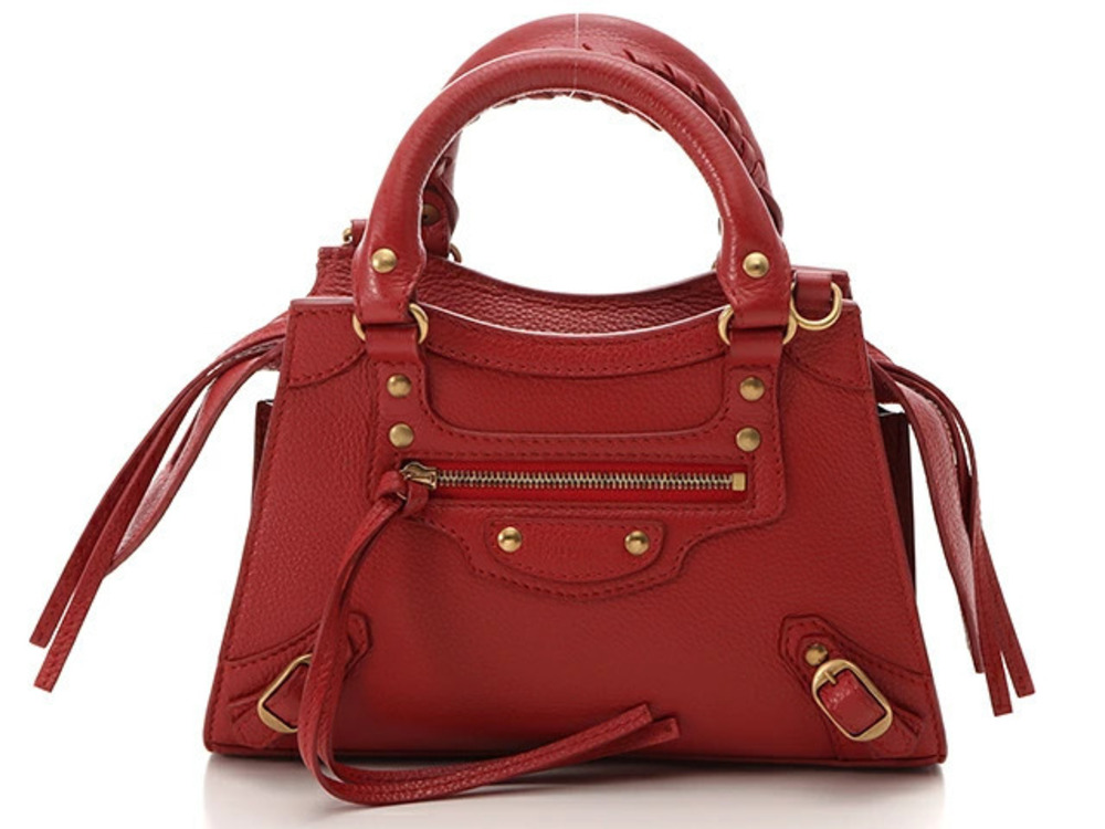 Balenciaga Neo City bag red leather